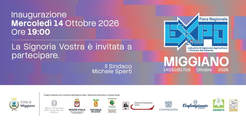 EXPO 2000 - EDIZIONE 2026