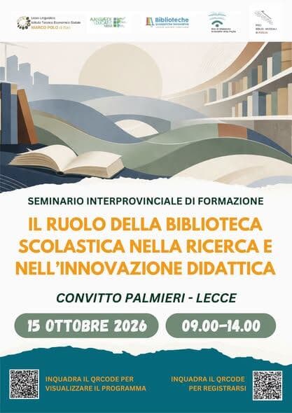 IL RUOLO DELLA BIBLIOTECA SCOLASTICA NELLA RICERCA E NELL'INNOVAZIONE DIDATTICA