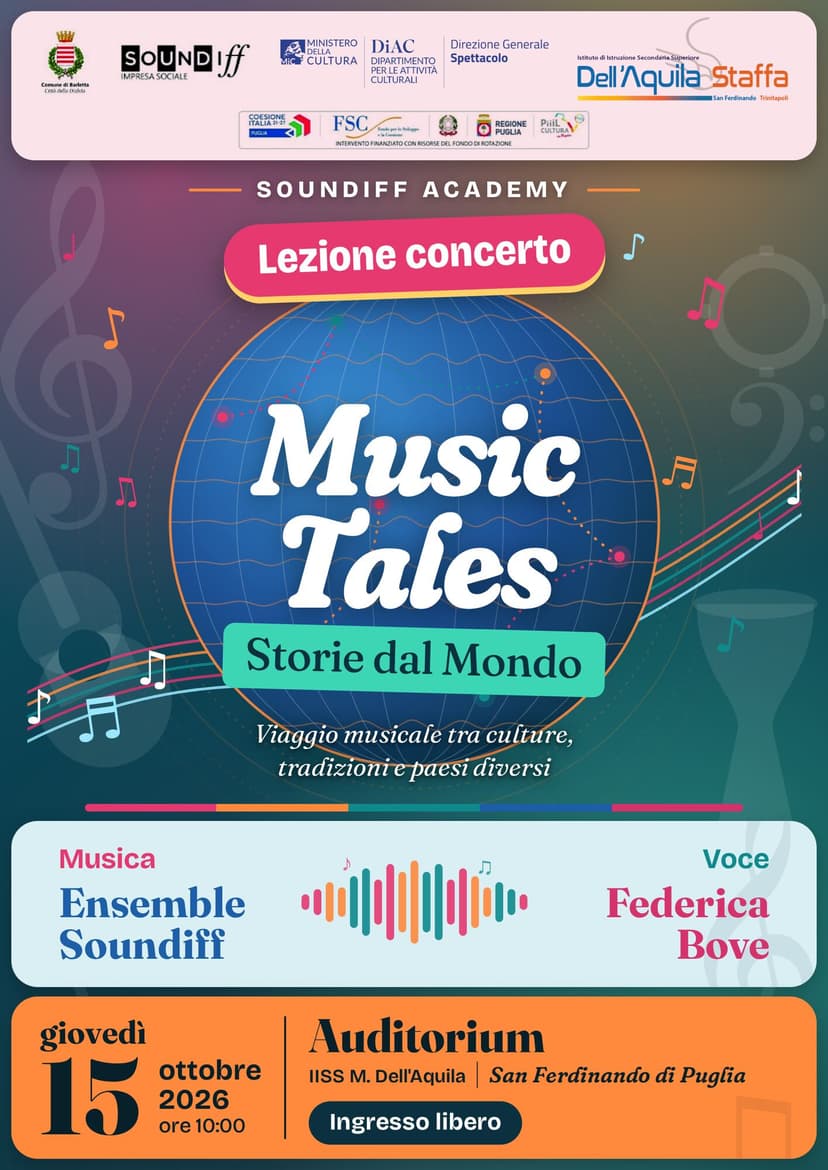 Soundiff Academy "Music Tales - Storie dal Mondo" 